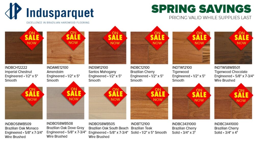 IndusParquet hardwood sales