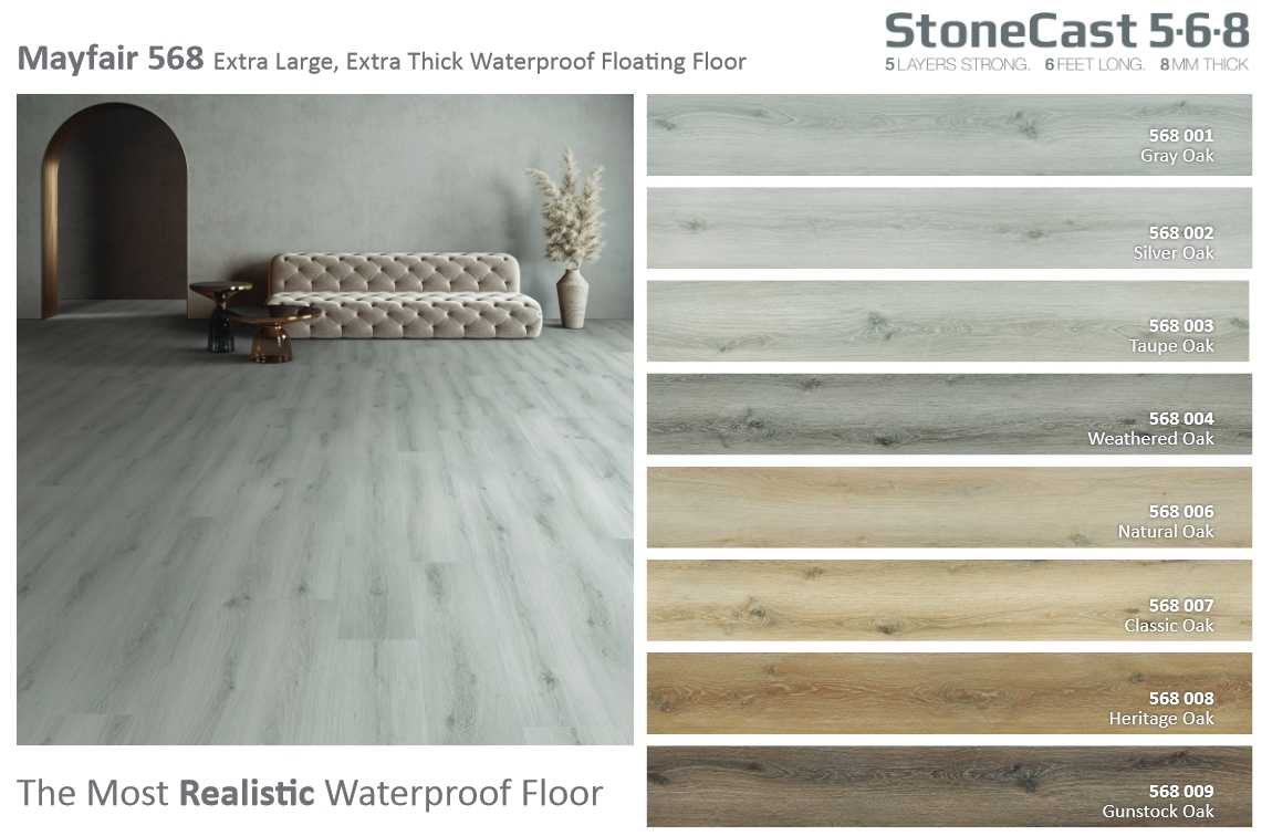 StoneCast SPC Flooring Mayfair 568