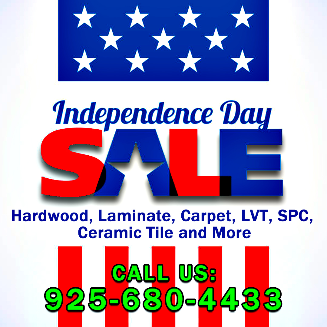 July 04th, Independent Day Flooring Sales