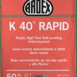 ARDEX Underlayments K 40 RAPID