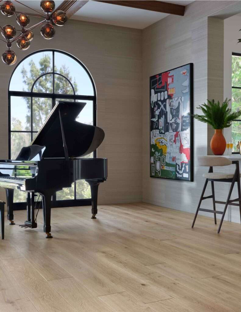 Luxury hardwood floors